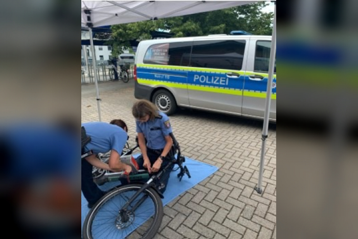 Seligenstadt: Erfolgreiche Fahrradcodieraction