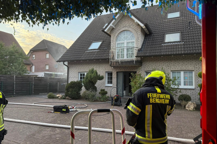 Quadrath-Ichendorf: Brand im Keller am Dornröschenweg