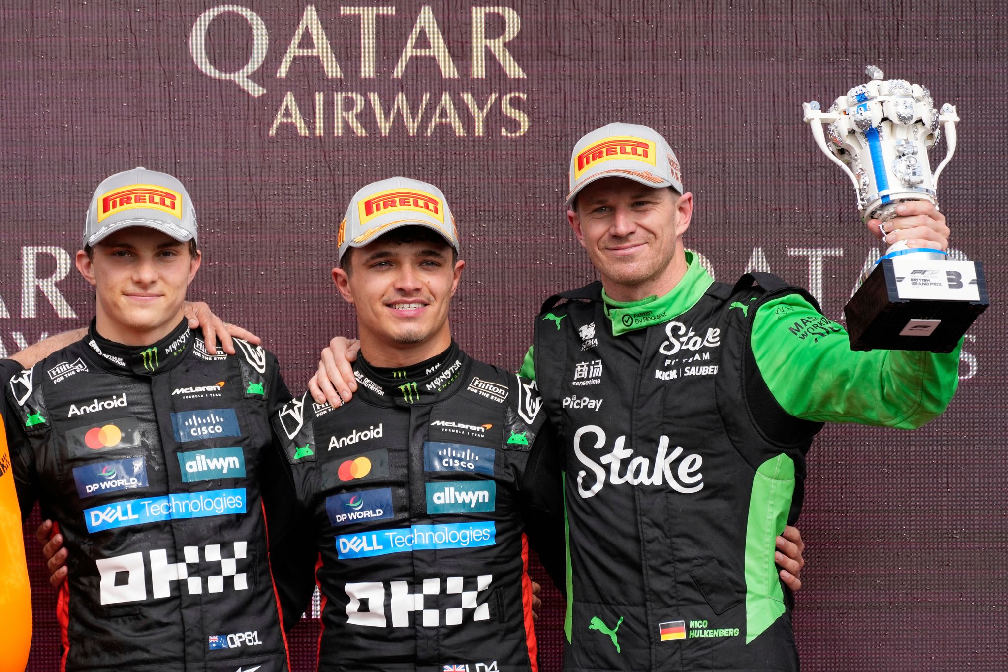 Historischer Sieg für Lando Norris und Nico Hülkenbergs Podiums-Premiere in Silverstone