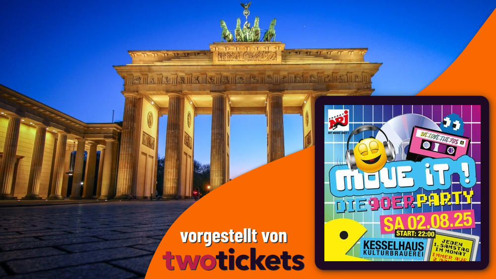 Pop & Hip Hop in Berlin am 02.08.25: Move iT! – die 90er Party