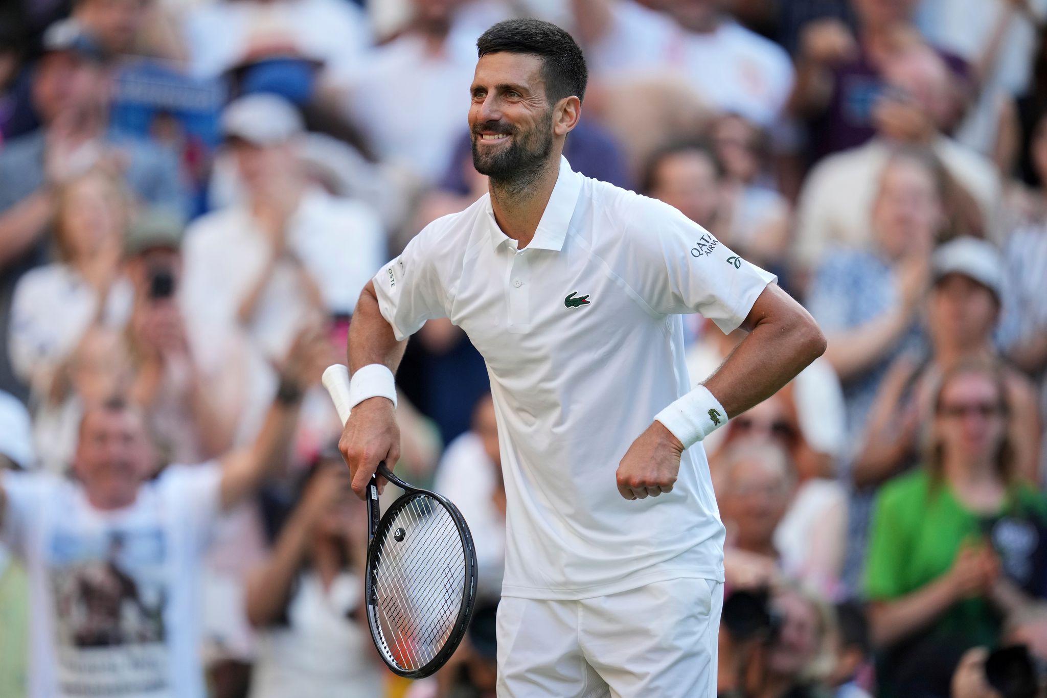 «Pump it up»: Djokovic mit Jubel-Kontroverse auf Rekordjagd