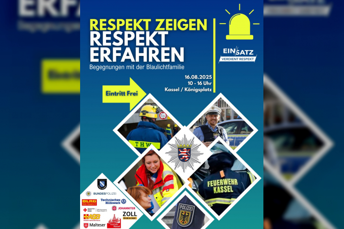Kassel: Respektveranstaltung der Polizei Nordhessen