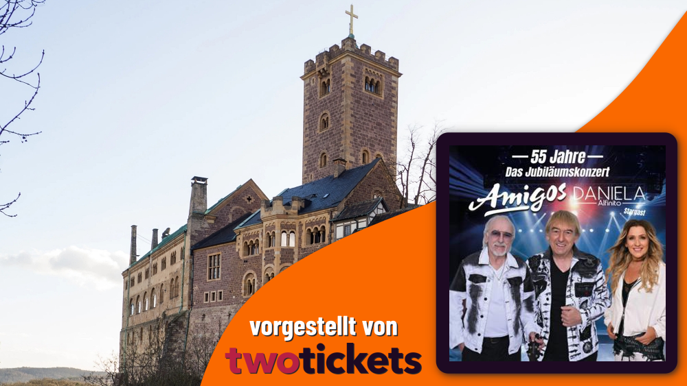 Schlager & Volksmusik in Ilmenau am 19.10.25: Amigos – 55 Jahre