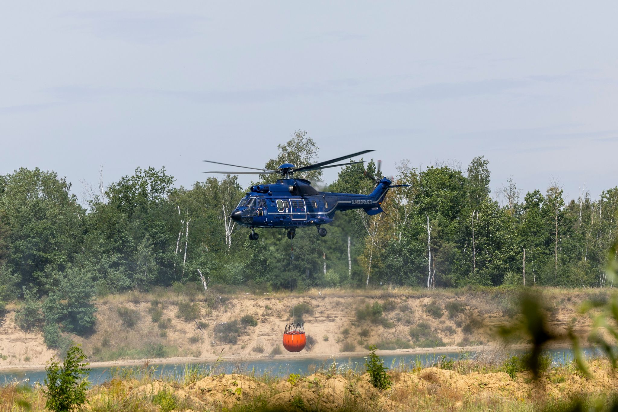 Waldbrand in der Gohrischheide – Orte weiter in Gefahr