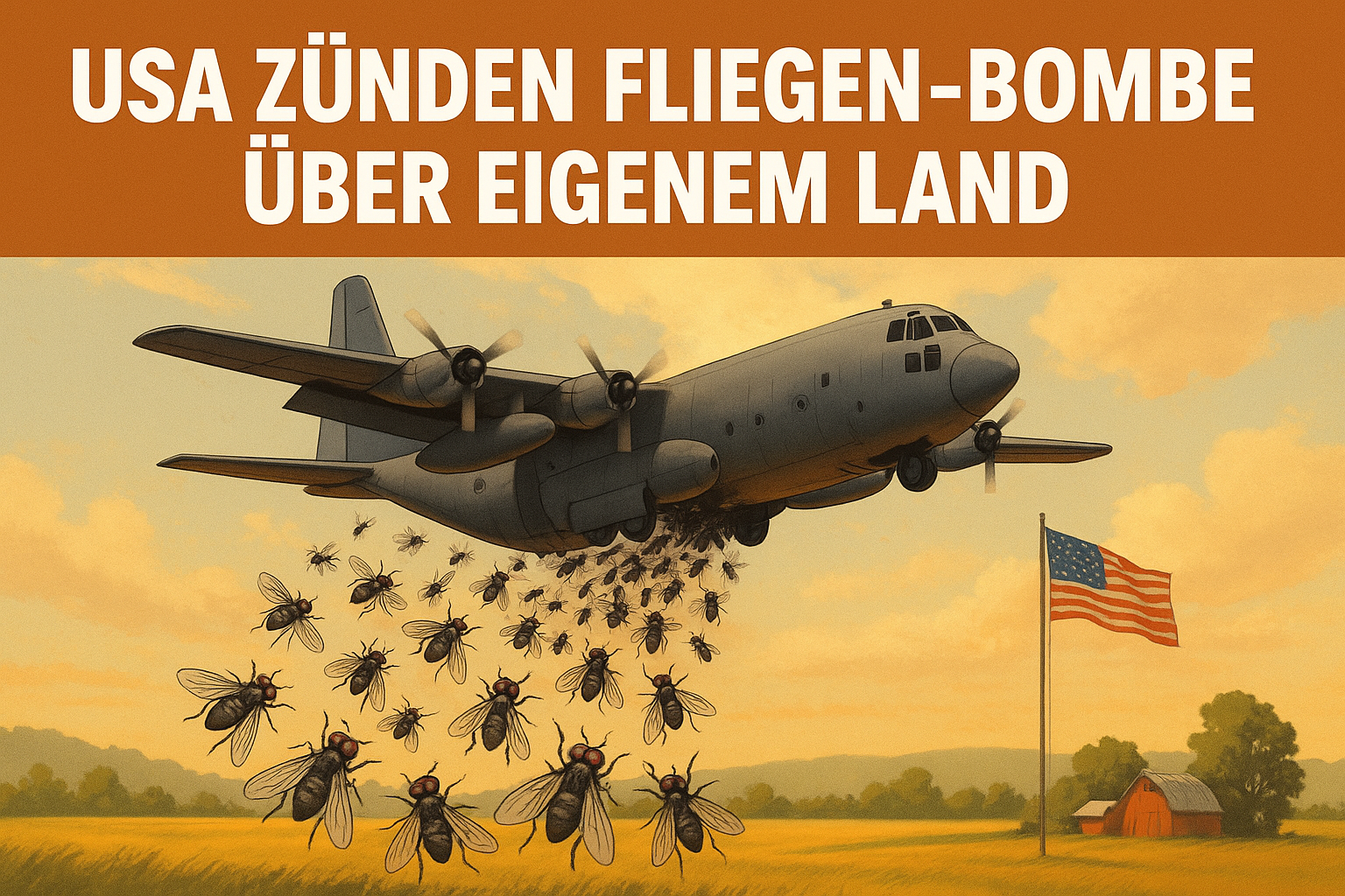 USA setzt auf Fliegen gegen fleischfressende Parasiten – Neue Hoffnung für Millionen Tiere
