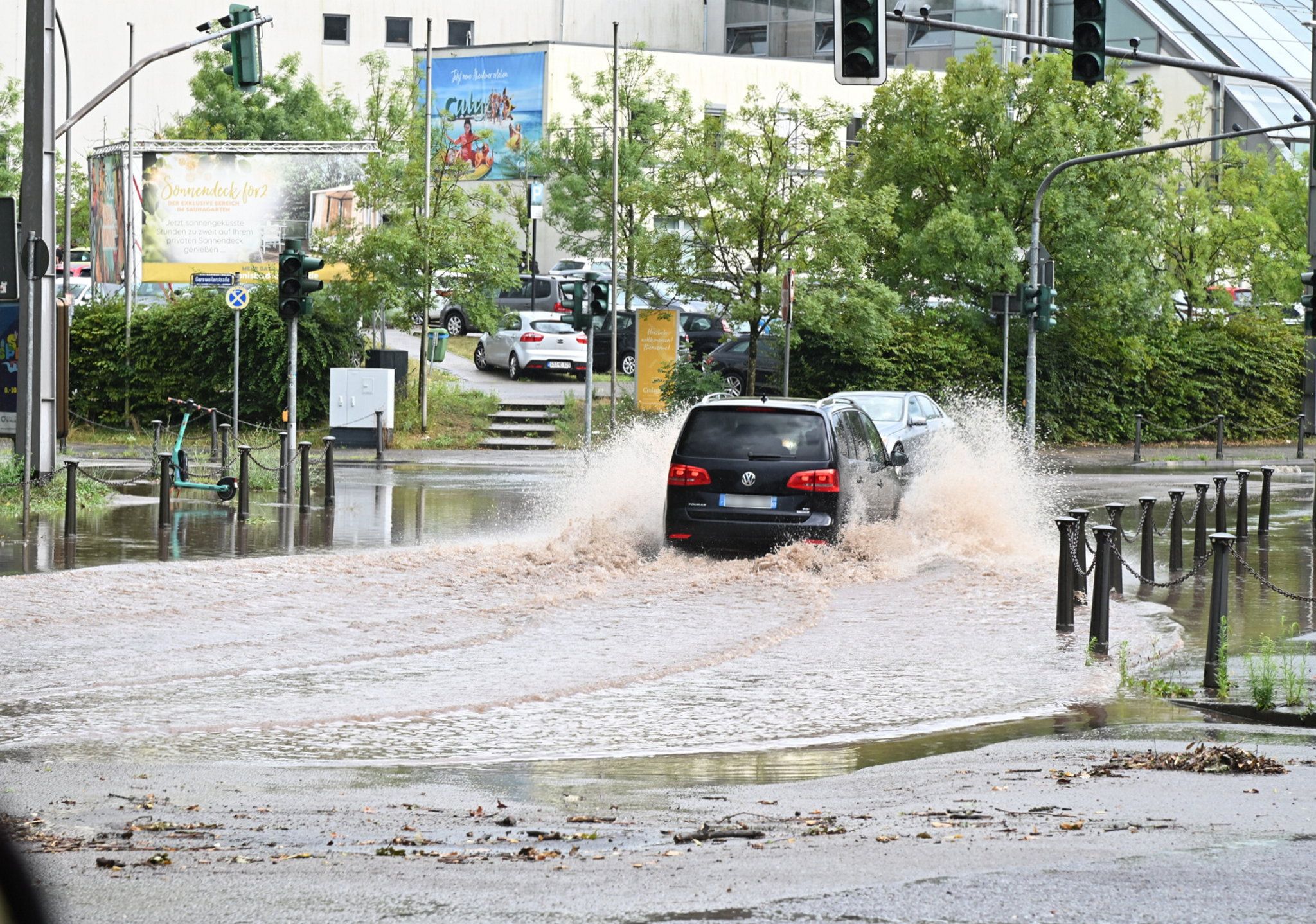 Unwetterwarnung in Deutschland und Polen: Heftige Regenfälle und Gewitter erwartet