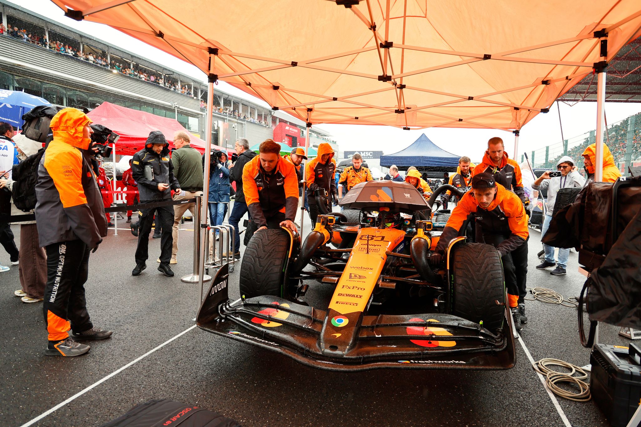 Formel-1-Rennen in Spa-Francorchamps verschoben
