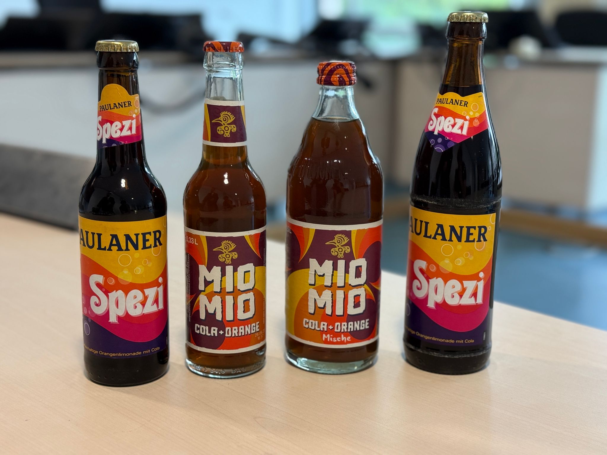 Paulaner und Berentzen streiten um Spezi-Design