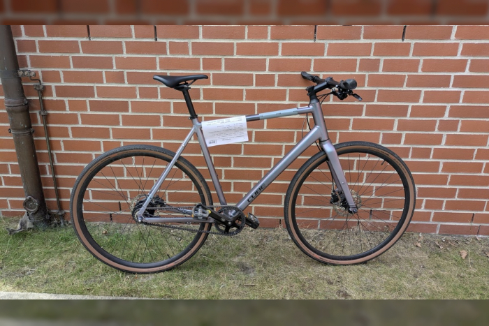 Polizei Buxtehude stellt neues Fahrrad sicher