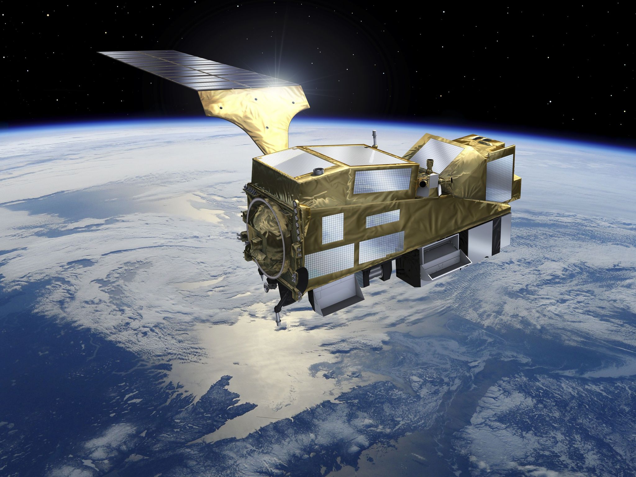 Europäischer Satellit für bessere Wettervorhersage hebt ab
