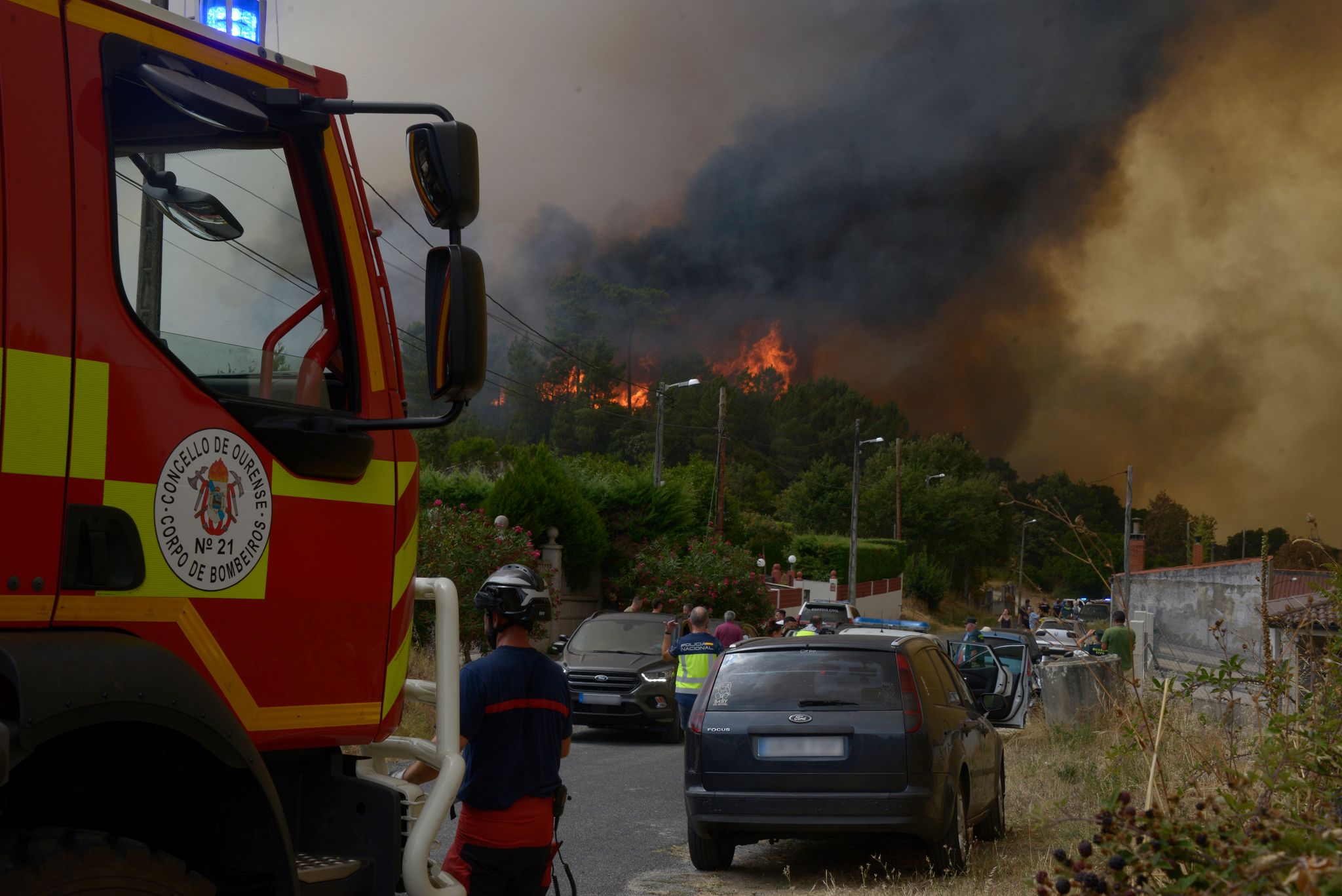Spanien kämpft gegen verheerende Brände