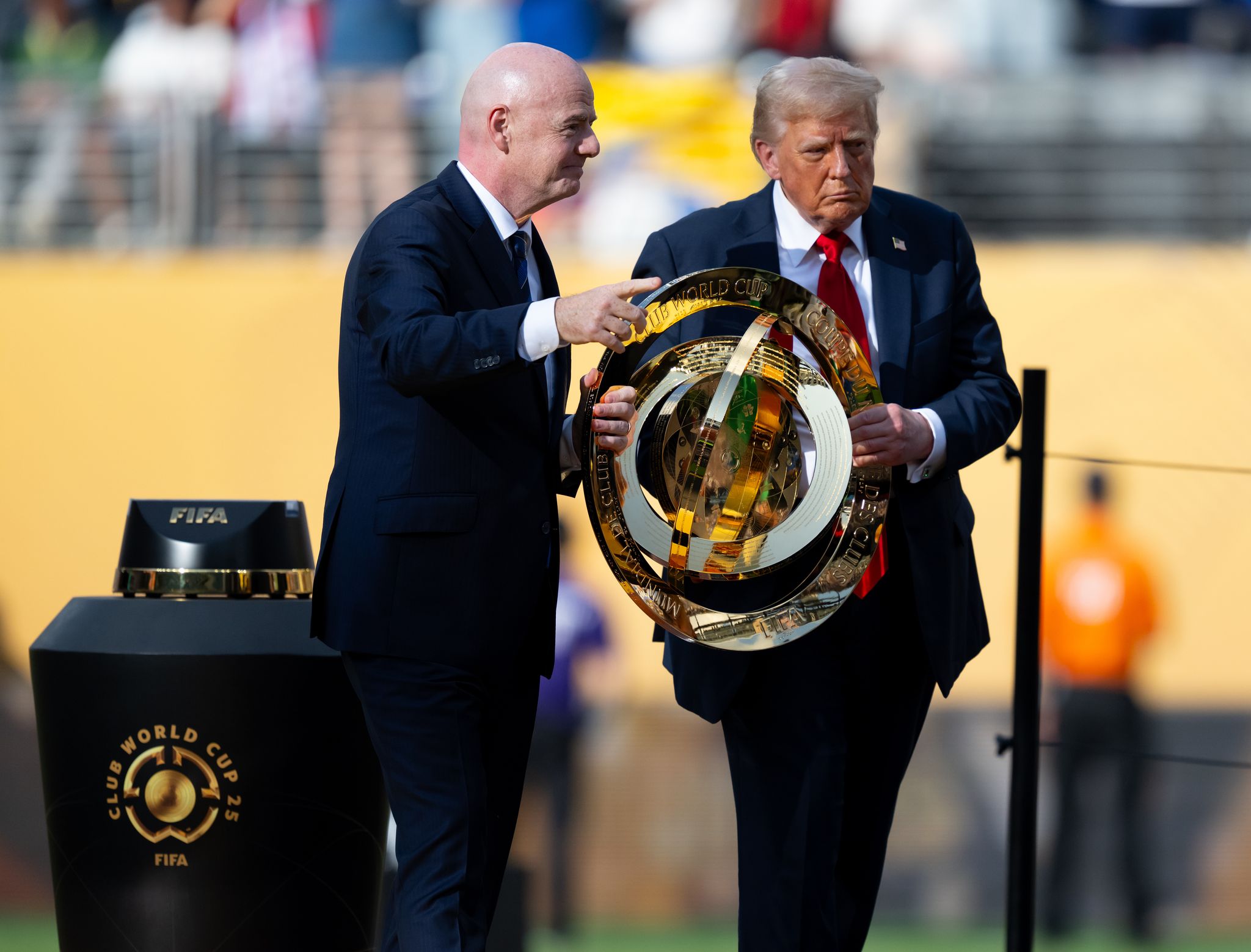 Trump: Auslosung für Fußball-WM 2026 in Washington