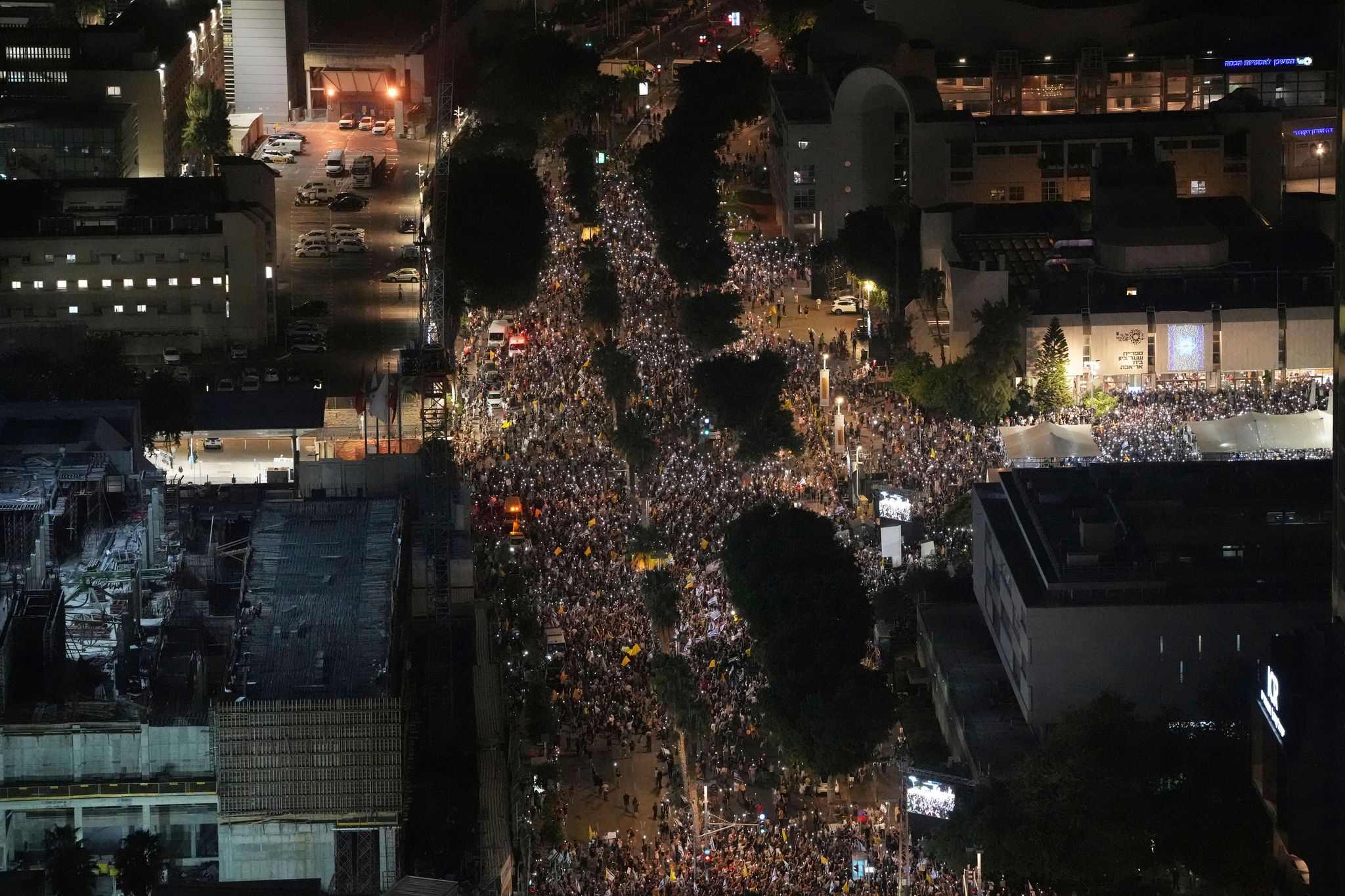 Großdemonstration in Israel für Geisel-Befreiung