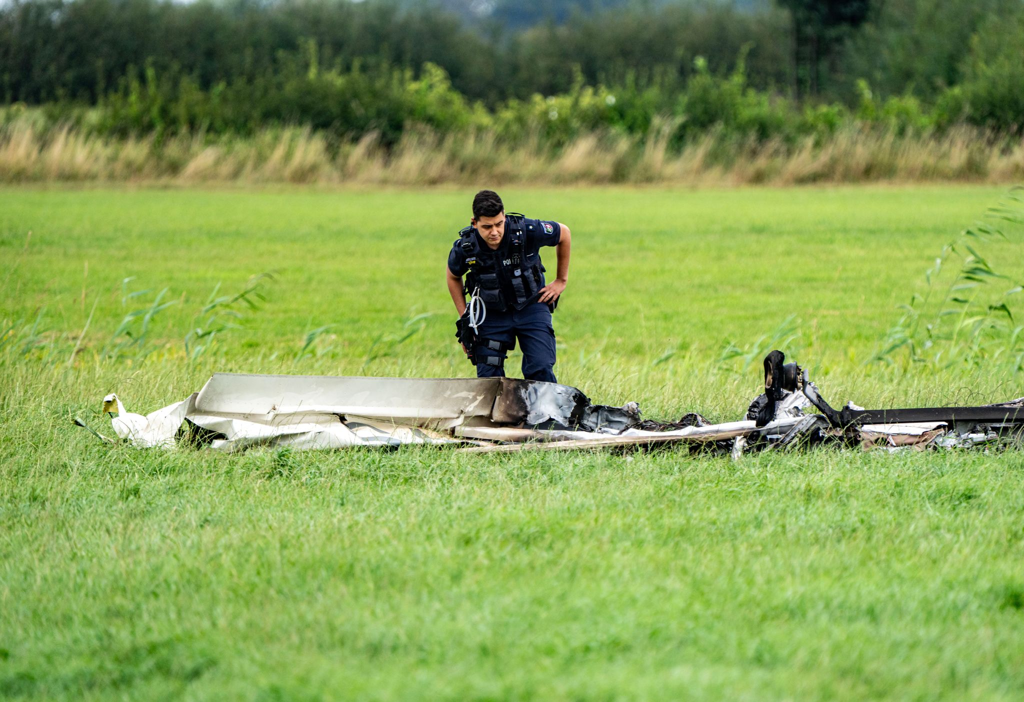 Leichtflugzeug abgestürzt – zwei Tote