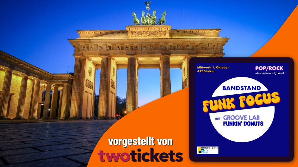 Besondere Musikevents in Berlin am 01.10.25: Bandstand: Funk Focus – Groove Lab & Funkin‘ Donuts
