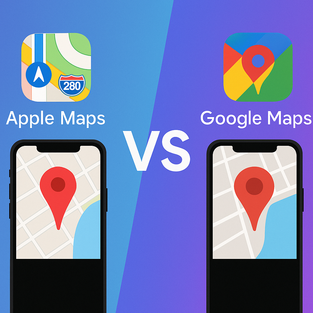 Apple Maps vs. Google Maps: Wer navigiert dich besser durch die Welt?