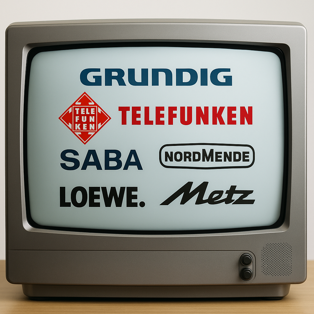 Von Telefunken bis Grundig: Der langsame Untergang deutscher Fernsehmarken