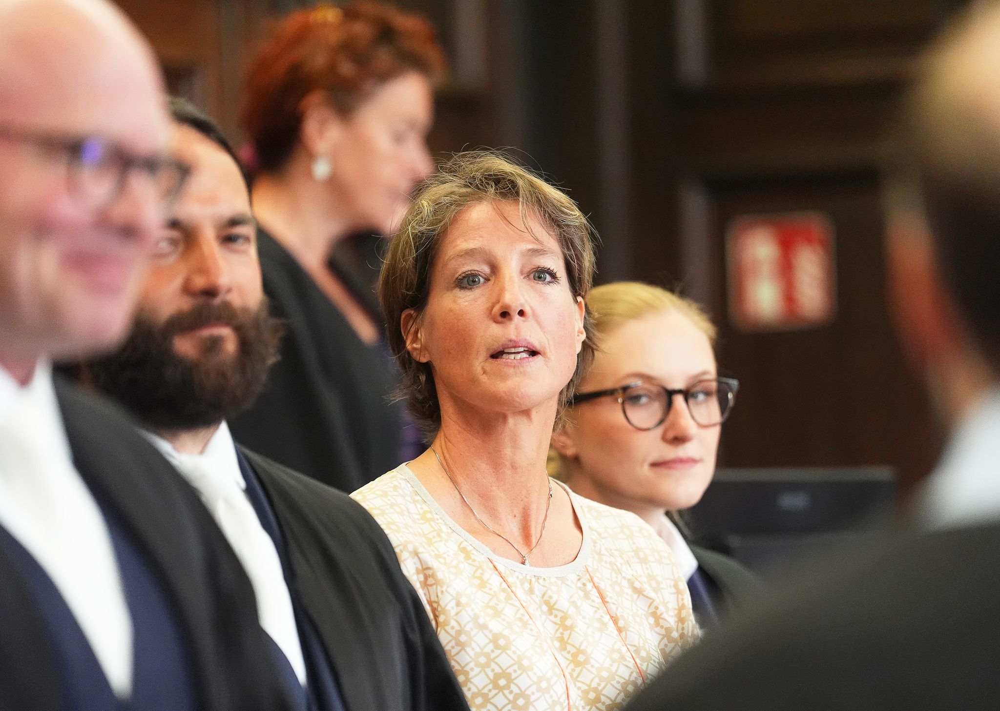 Christina Block will keine Fragen der Nebenklage beantworten