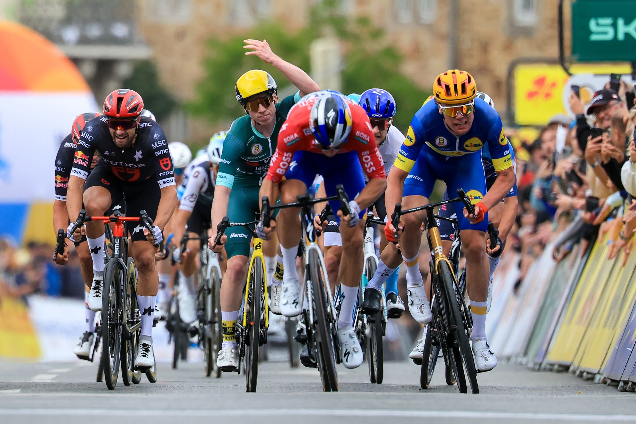 Enttäuschung für van Poppel: Sprint-Sieg aberkannt