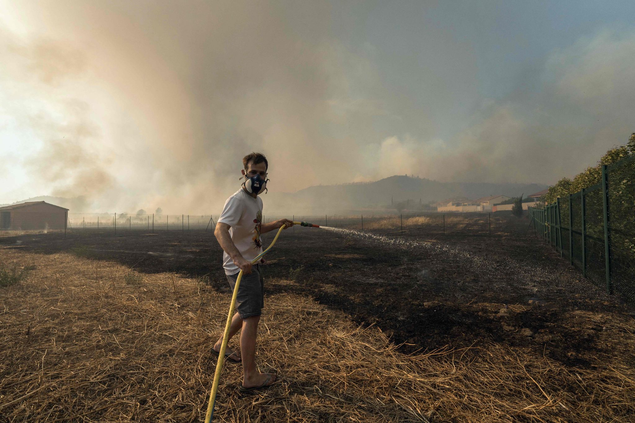 Großer Vegetationsbrand wütet in Südfrankreich