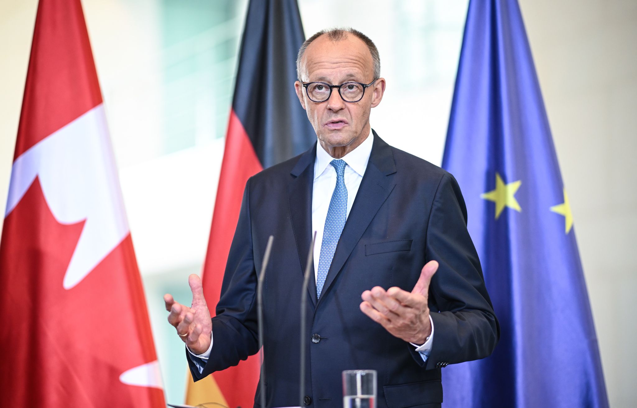Merz: Koalition bei Wehrdienst «in der Zielrichtung» einig