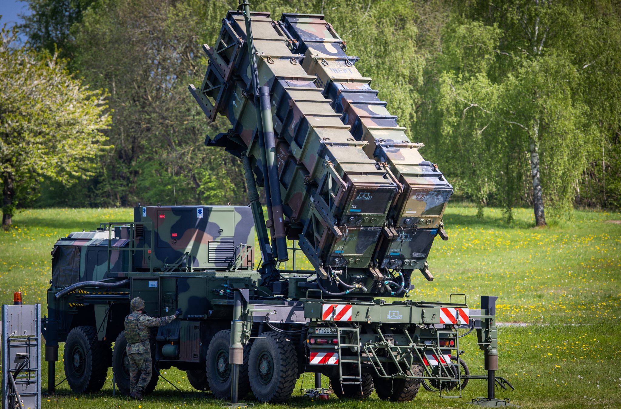 Deutschland unterstützt Ukraine mit Patriot-Systemen