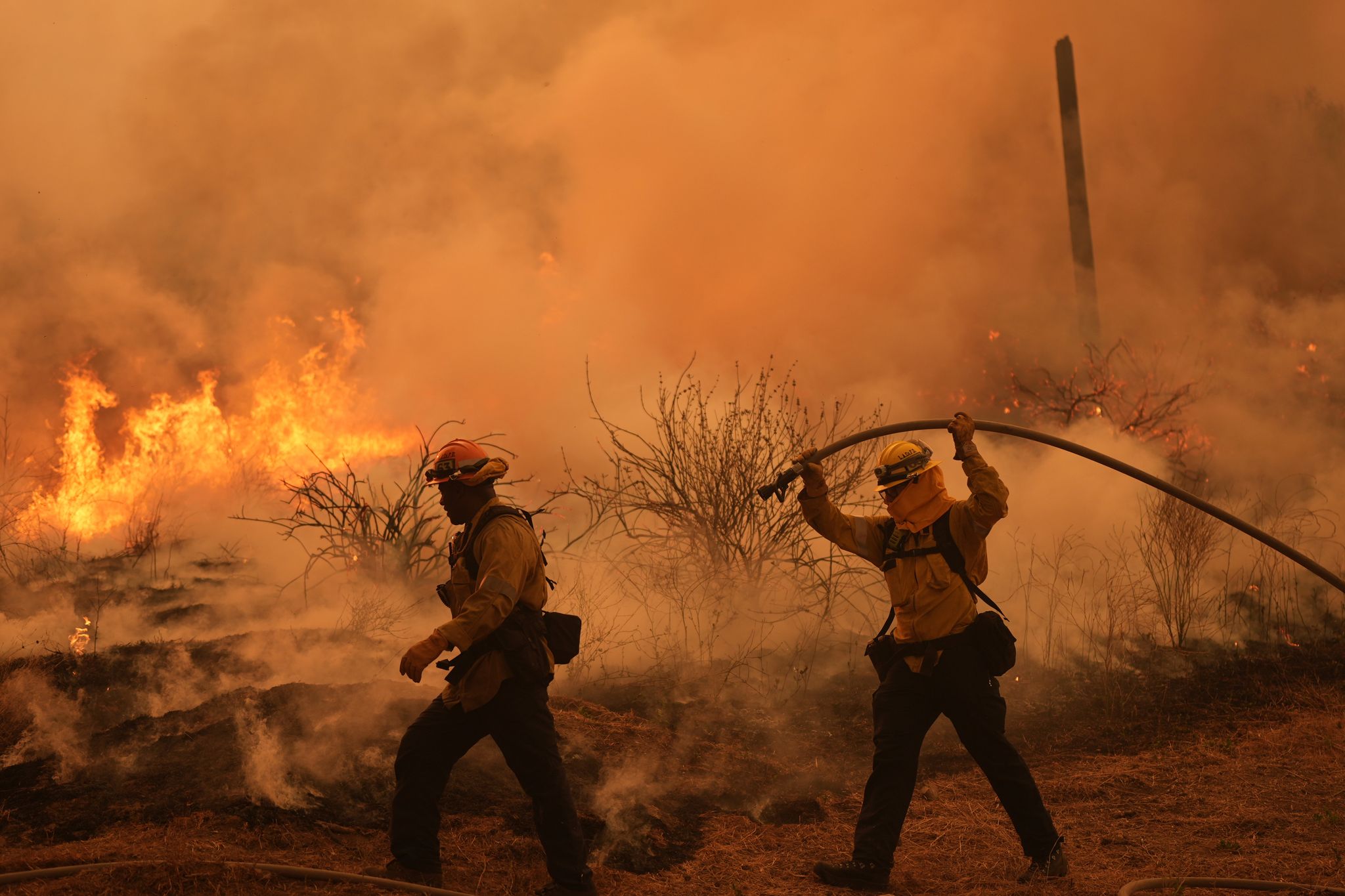 Neuer Waldbrand nahe Los Angeles breitet sich rasant aus