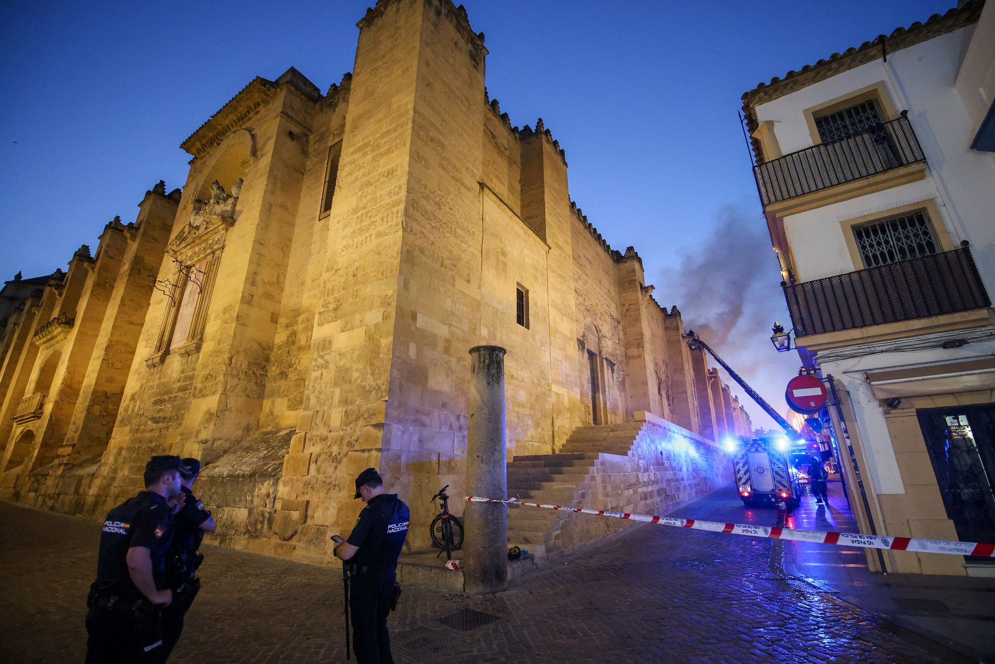 Feuer in berühmter Kathedrale von Córdoba