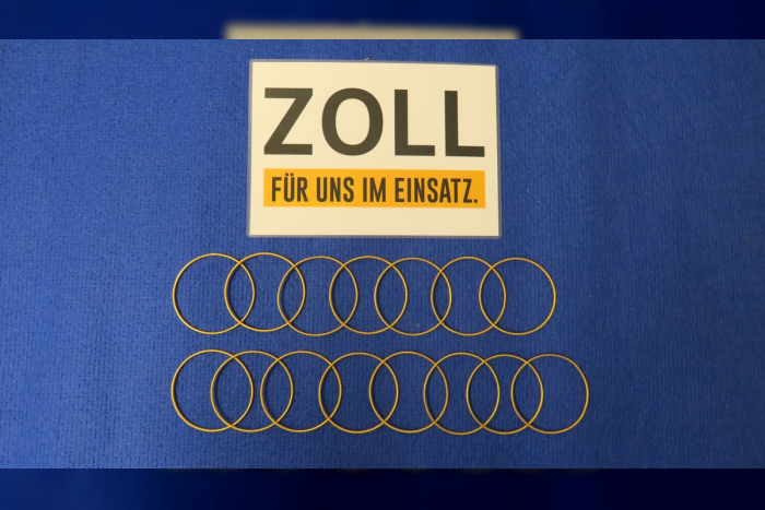 Nürnberg: Goldschmuck beschlagnahmt bei Zollkontrolle