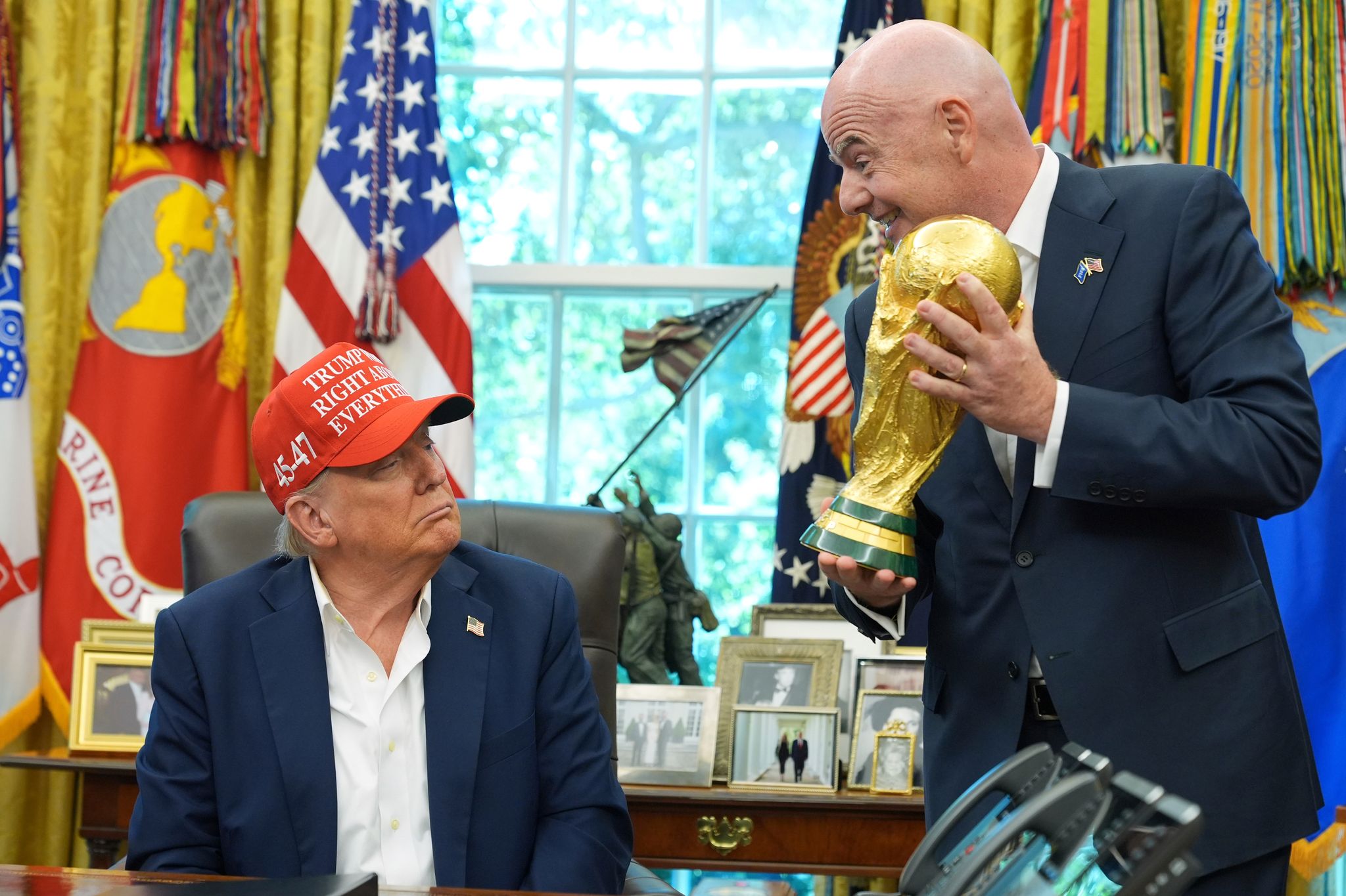 Trump unsicher über Rolle bei Auslosung der Fußball-WM 2026