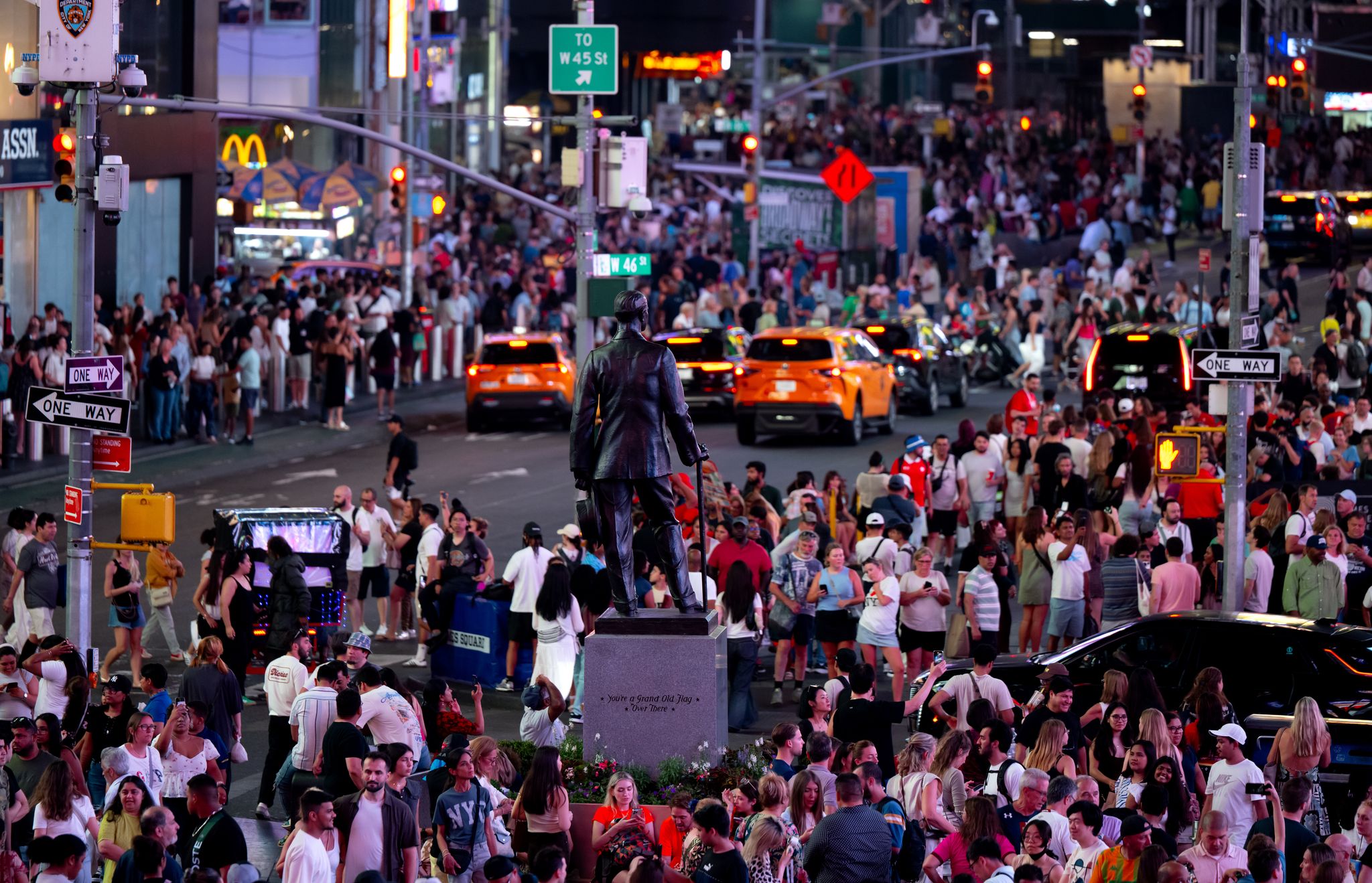 Drei Verletzte nach Schüssen auf New Yorks Times Square