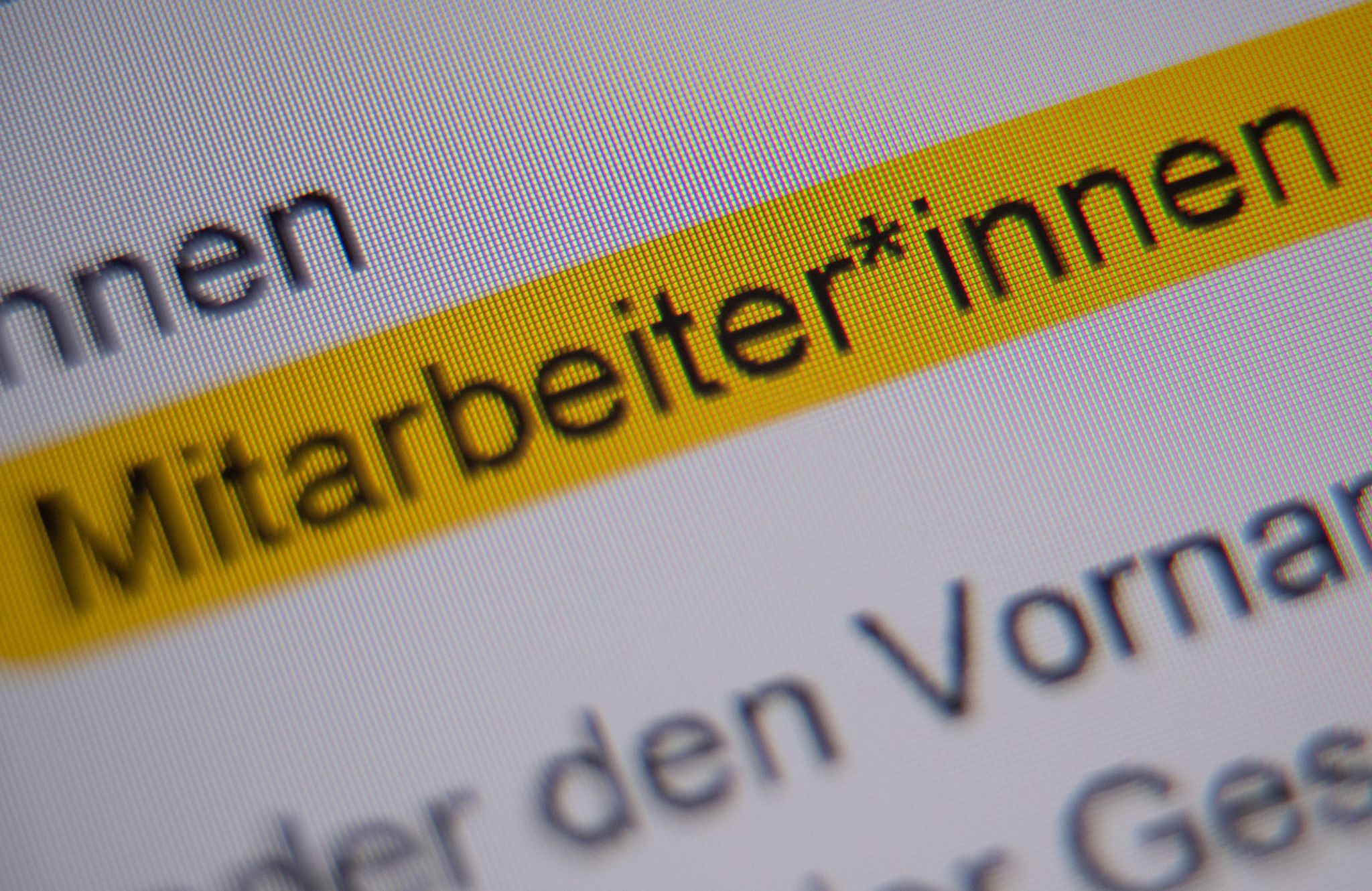 Keine Gendersterne in Bundesministerien