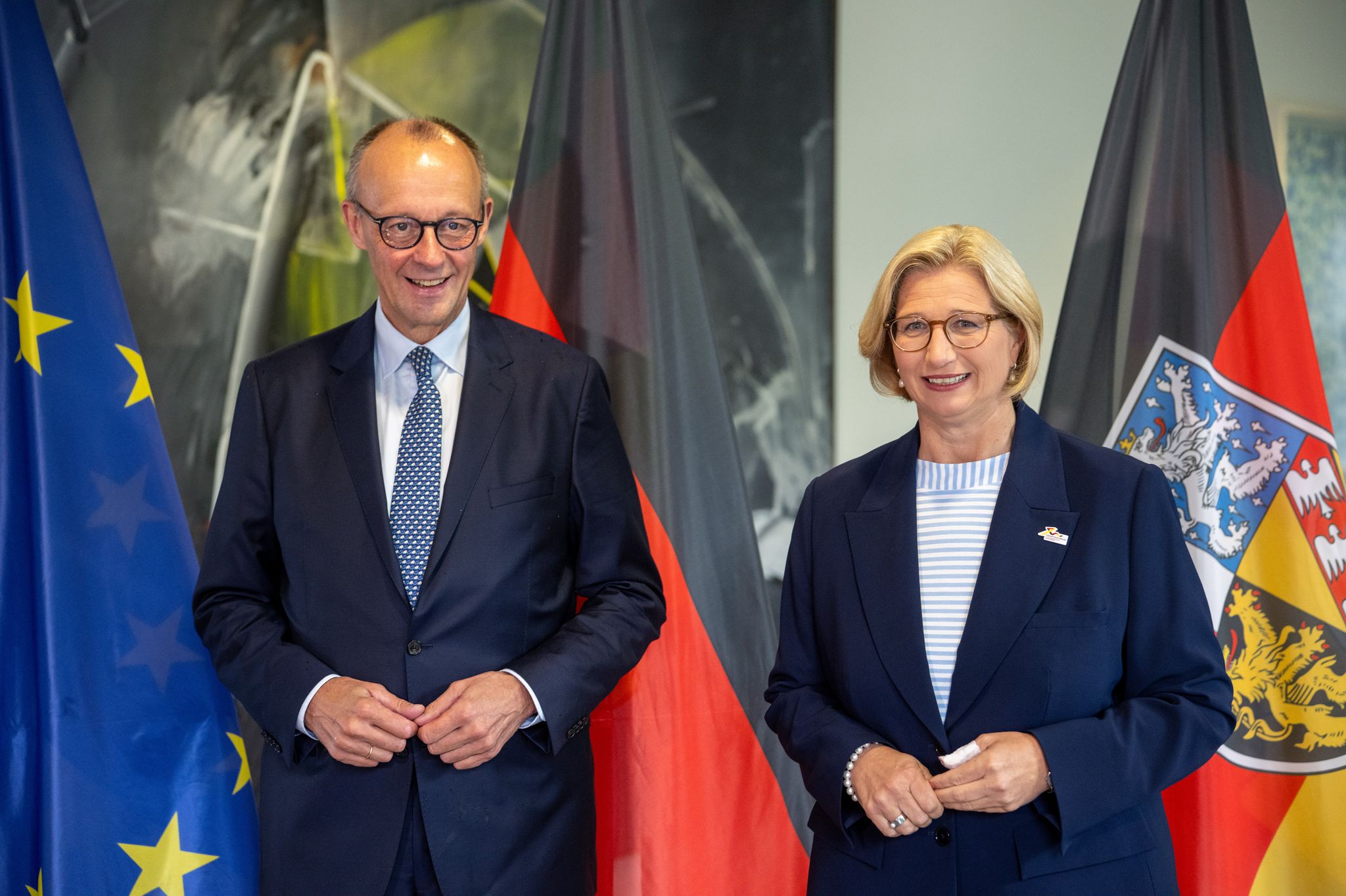 Merz bekräftigt Unterstützung für deutsche Stahlindustrie