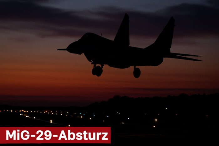 MiG-29 Absturz