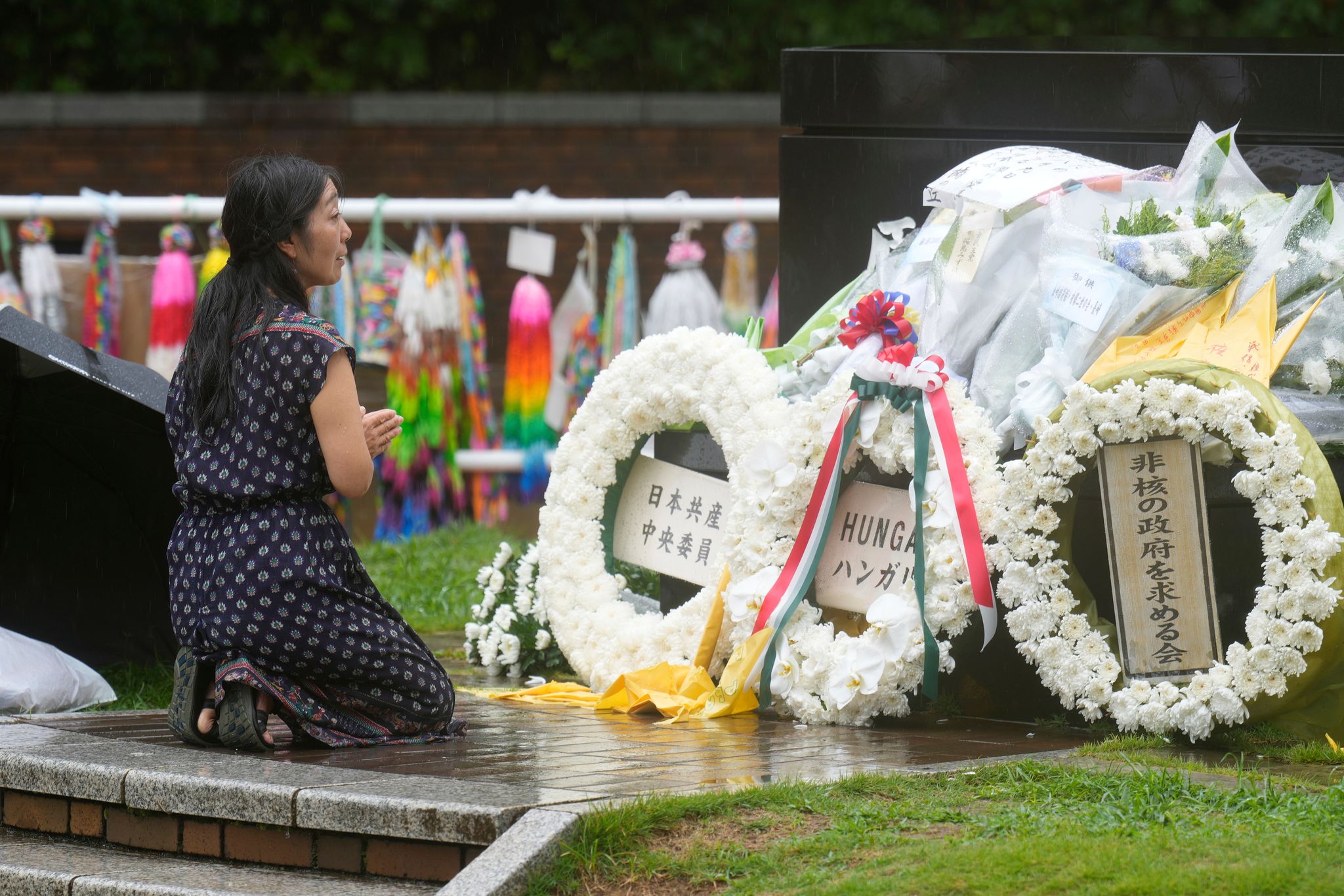 Japanische Stadt Nagasaki gedenkt der Opfer des Atombombenabwurfs vor 80 Jahren