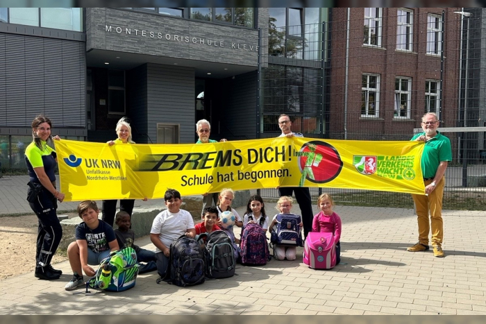Kleve: Schulwegaktion gestartet