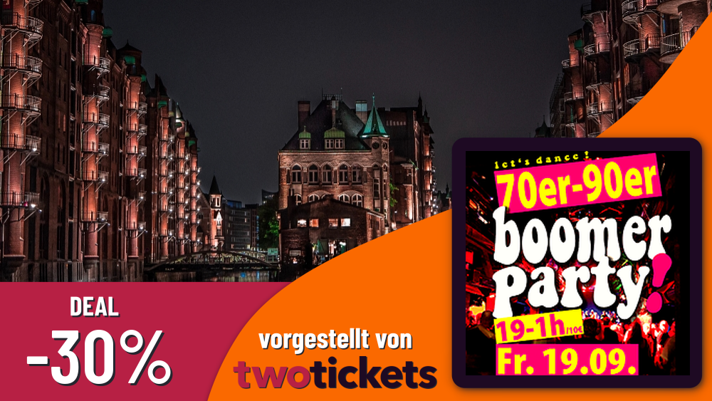 Pop & Hip Hop in Hamburg am 19.09.25: BOOMER-PARTY
