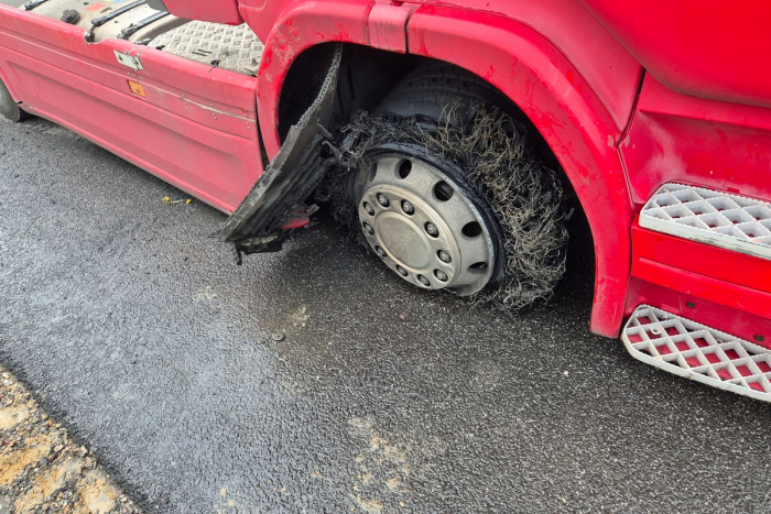 A 23-Pinneberg: Betonmischer verhindert Lkw-Brand