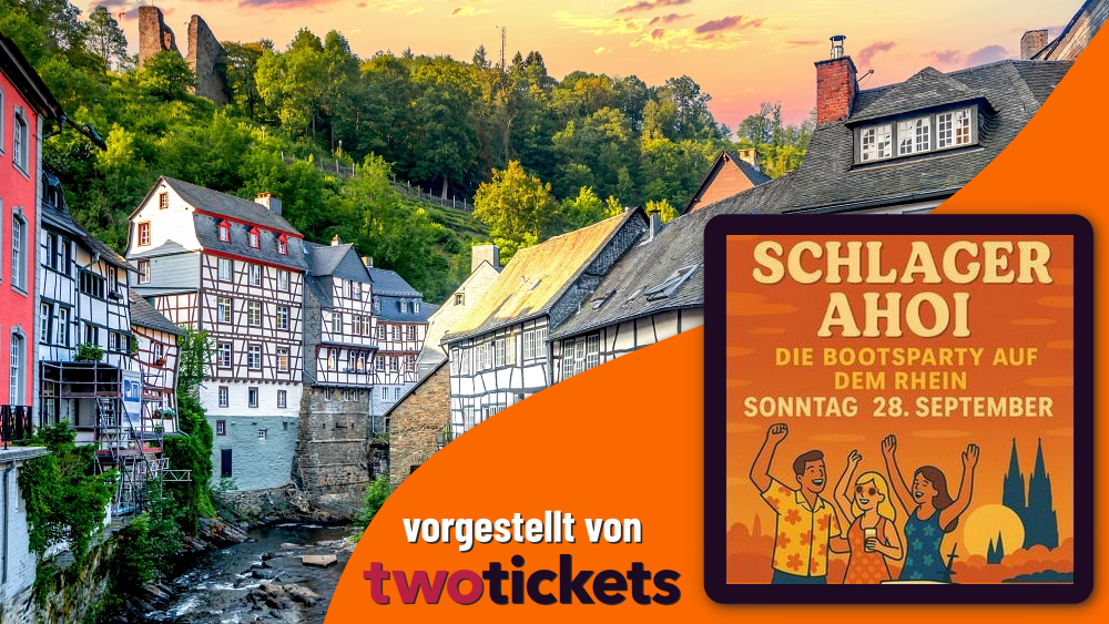 Schlager & Volksmusik in Köln am 28.09.25: Schlager Dampfer Köln