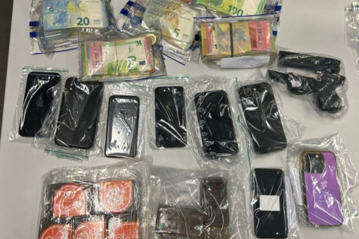 Polizeikontrolle in Darmstadt