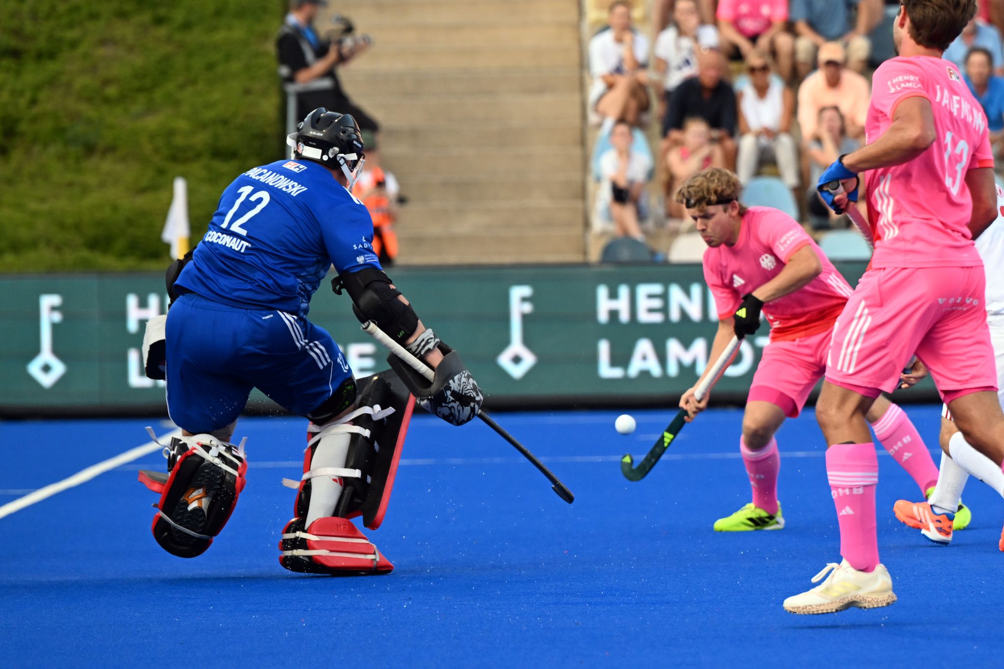 Hockey-Herren ziehen mit Kantersieg ins Halbfinale ein