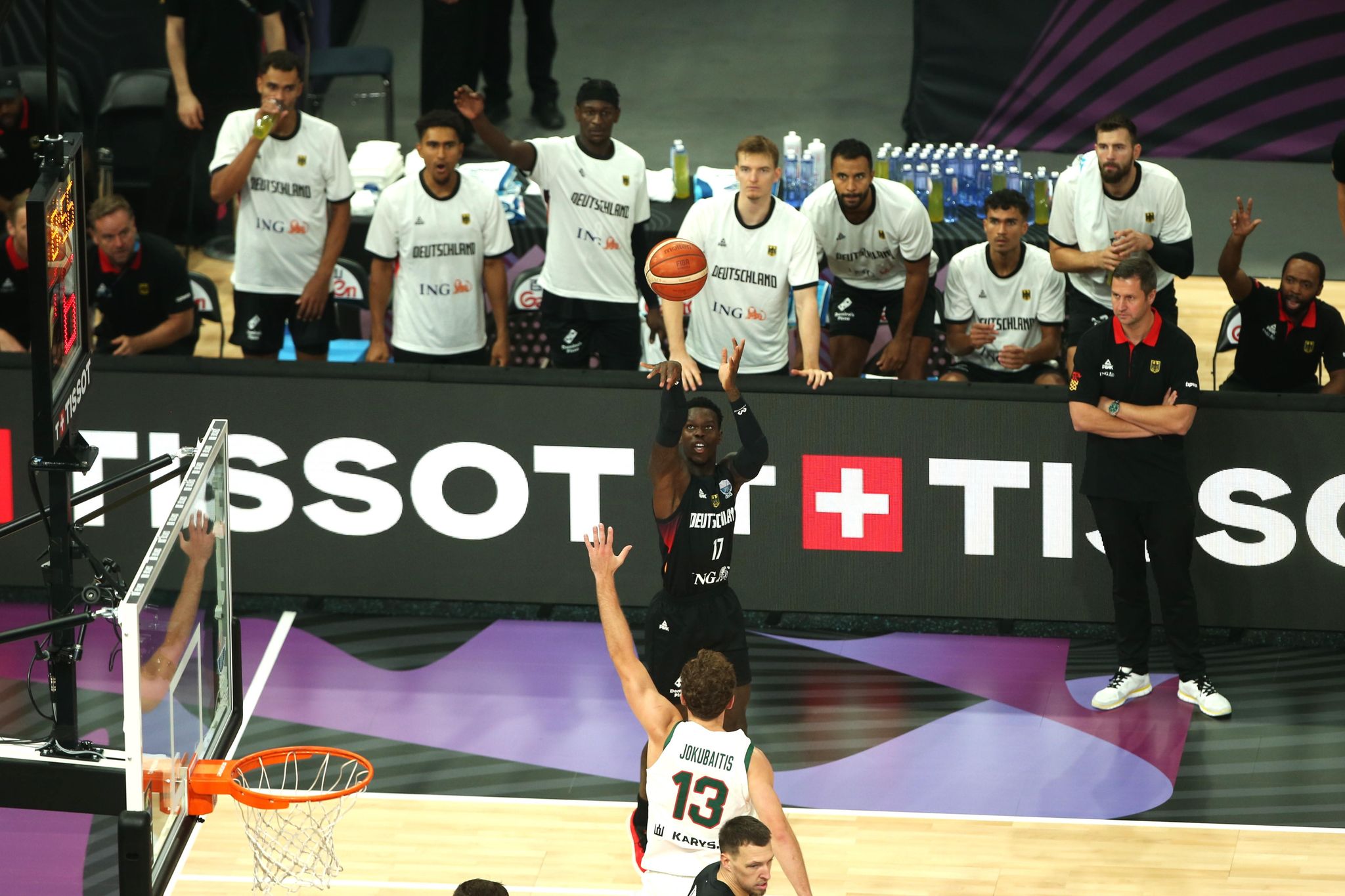 Deutsche Basketballer auf Erfolgskurs bei EM