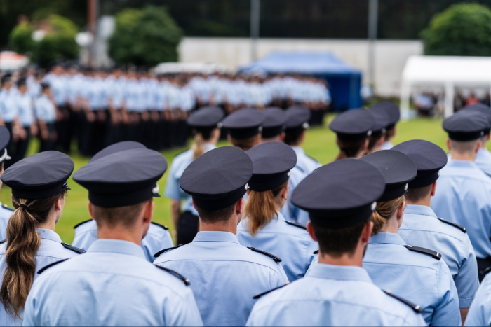 Hannover: Start des 79. Studienjahrgangs der Bundespolizei
