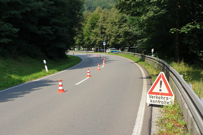 Verkehrskontrollen in Fuldatal