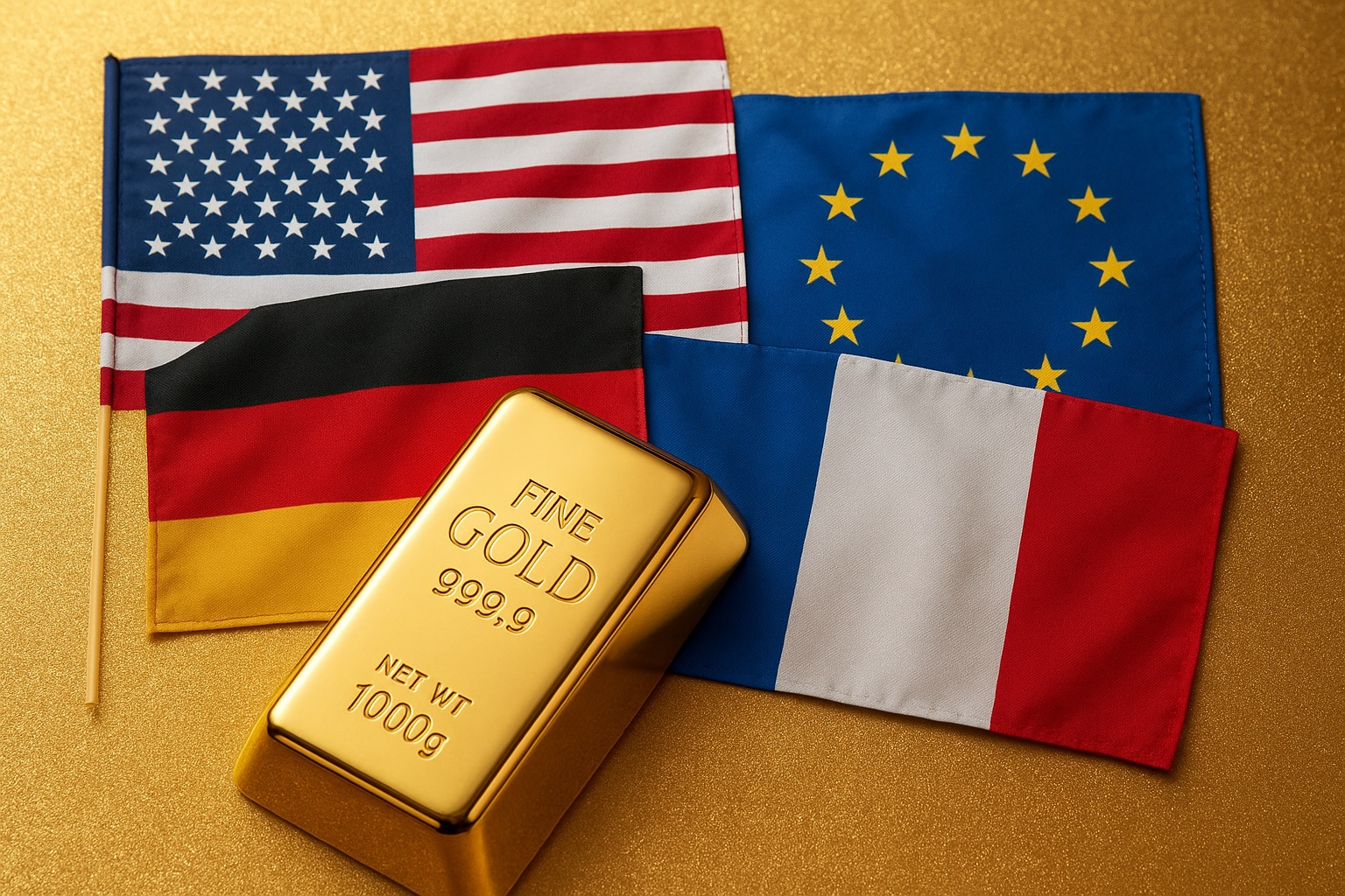 Die Länder mit den größten Goldreserven – Nummer 4 wird überraschen!