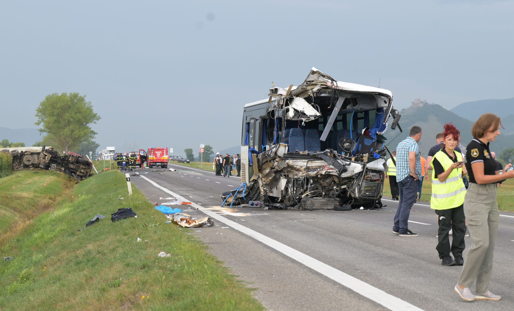 Toter und Verletzte bei Busunfall in der Slowakei
