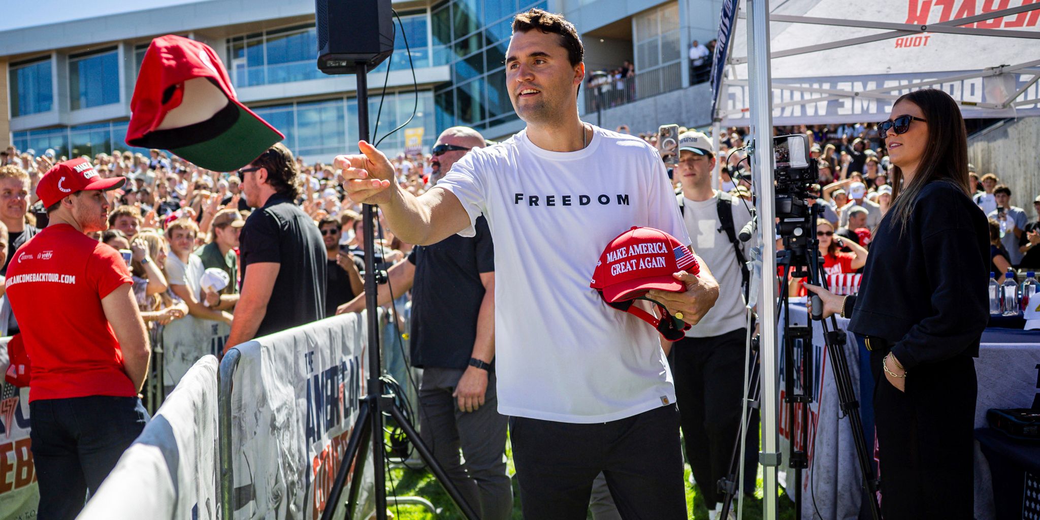 Tragödie auf Uni-Campus: Student stellt tödliche Frage an Trump-Unterstützer