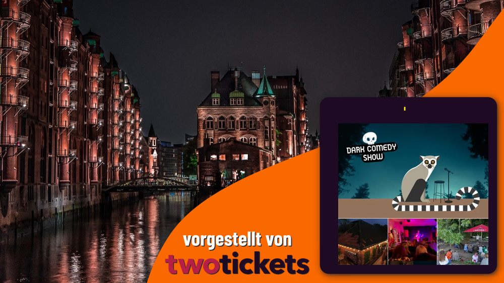 Comedy in Hamburg am 23.09.25: Stand-Up Comedy: Schwarzer Humor im Hafenbahnhof