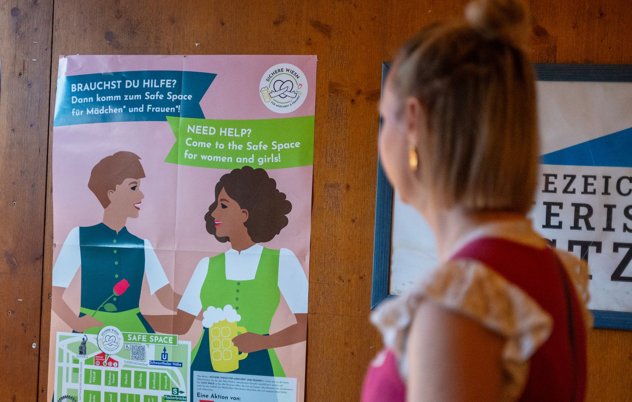 Mehr Frauen suchen Hilfe auf dem Oktoberfest