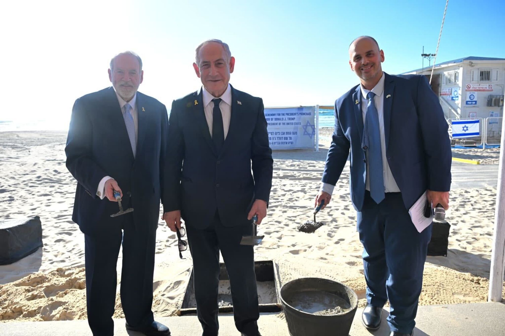 Netanjahu benennt Strandpromenade nach Trump